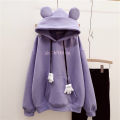 Female Sweatshirt Kawaii Hoodies Cartoon Hoodie Pullover Sweatshirt Korean Casual Loose Harajuku Oversized Woman clothes. 