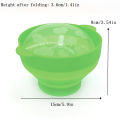 Kitchen Microwave Popcorn Bowl Bucket Silicone DIY Popcorn Maker With Lid Chips Fruit Dish High Quality Easy Tools Popcorn. 