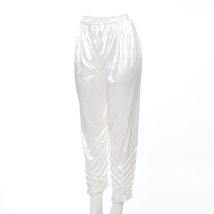 Silk Fashionable Stylish Bottom Box Design C-Kat Salwar / Pyjama Pants for Woman