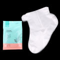 100Pcs Disposable PE Empty Gloves Foot Covers Transparent Shoes Cover Paraffin Bath Exfoliating Foot & Hand Mask Therapy Bags Serum Free Empty Foot Covers Huiye.