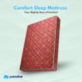 Paradise Comfort Sleep Mattress | Semi Orthopedic Support Mattress | Medium Firm Feel for Balanced Comfort | 4 Inch Bed Mattress.