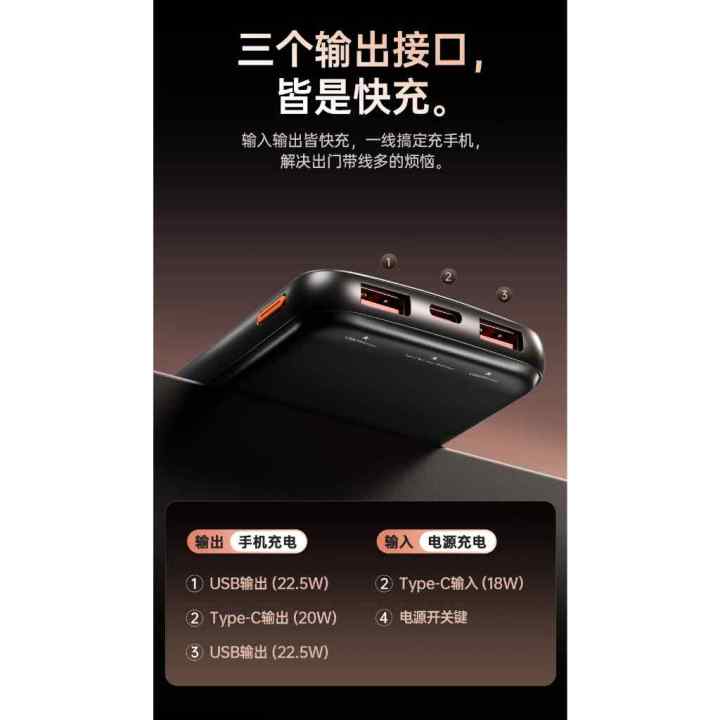 Awei%20P10K%2010000mAh%20Fast%20Charing%20Powerbank%2022.5W%20Power%20Bank%20-%20Image%202