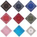 Women 55cm*55cm Head Wrap For Graffitin B-Boyin Sports Paisley Neck Wrist Band Bandana Square Scarf Handkerchief Scarves.