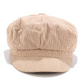 Ladies Womens Girls Corduroy Baker Boy Peaked Cap Winter Newsboy Hat. 