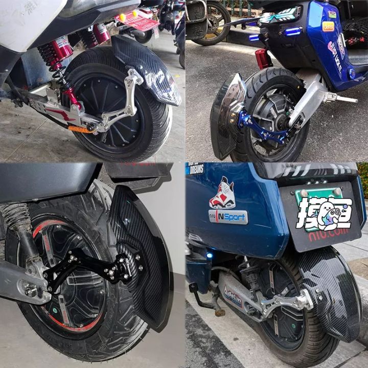 Carbon%20Fiber%20Motorcycle%20Mudguard%20CNC%20AluminumAlloy%20Widened%20Extension%20Splash%20Pad%20/%20Tyre%20Guard%20/%20Hugger%20For%20Universal%20-%20Image%208