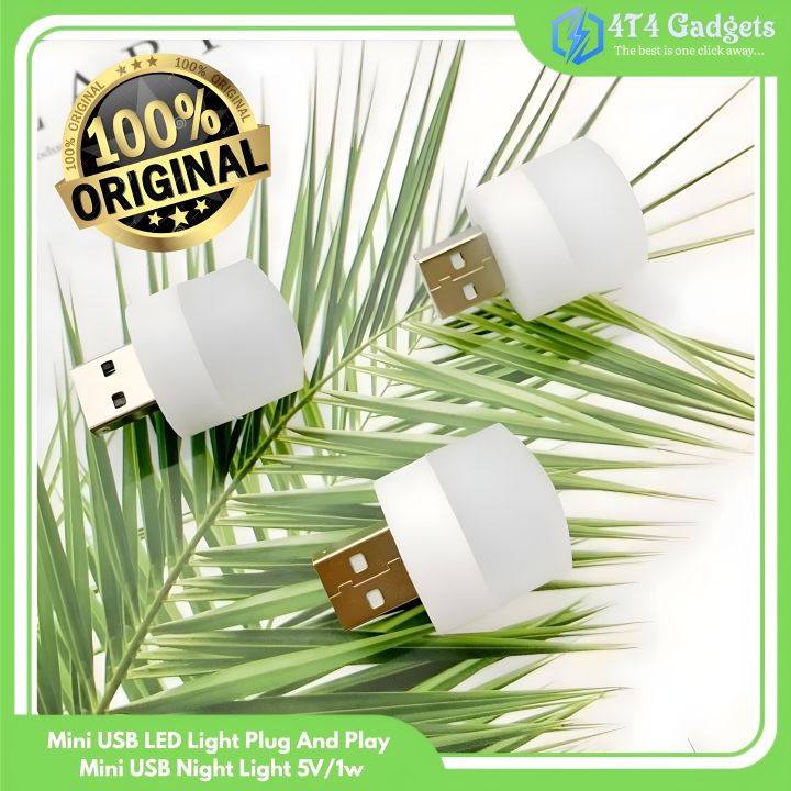 Usb Powered Mini Led Portable Mini USB LED Light Plug And Play Mini USB Night Light 5V/1w ...