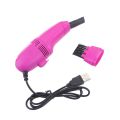 Pink - STF 2020 Mini USB Vacuum Cleaner. 