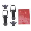 2X Universal Bumper Security Hook Quick Release Fastener Lock Clip Kit Car Truck.