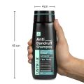 Ustraa Anti-Dandruff Shampoo 250ml - With Climbazole, Ginger & Tea Tree Oil, Controls Dandruff, No Sulphates, No Parabens, No Silicone, No Mineral Oil. 