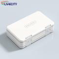 Pill Storage Box Date Reminder 7 Days Weekly Travel Capsule Tablet Storage Box. 