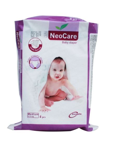 Neocare (Baby diaper) 3-6 kg 4 pcs