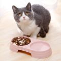 Kumopet Pet Dog Cat Food/Water Bowl 2in1.