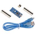 NANO Arduino Nano ATMEGA328 Microcontroller With USB Cables Arduino NANO V3 Development Board Arduino Nano R3 For Electronic Projects. 