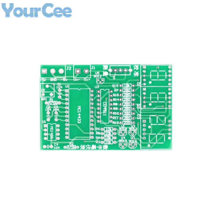 Digital%20Millivoltmeter%20Pcb%20Board%20Diy%20Kit%205v%20Ad%20Conversion%20Welding%20Soldering%20Electrical%20Electronic%20Skills%20Teaching%20Training%20Suit%20-%20Image%204