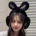 Kids Winter Headband Plush Women Ear Muffs Cute Rabbit Ear Earmuffs Ear Warmer. 