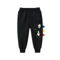 Boys Sports Casual Pants Baby Drawstring Cartoon Dinosaur Pants.