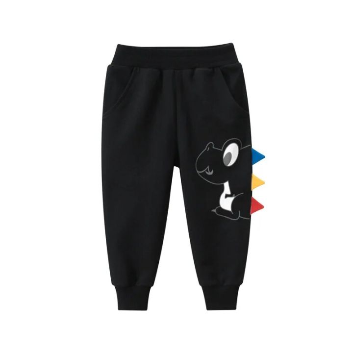 Boys%20Sports%20Casual%20Pants%20Baby%20Drawstring%20Cartoon%20Dinosaur%20Pants%20-%20Image%202