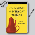 The Design of Everyday Things by Don Norman -Paperback. 