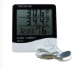 HTC-2 Digital Indoor/Outdoor Thermo-hygrometer Temperature Humidity Meter with Time/Clock Home & Industrial Room Temperature. 