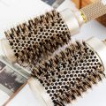 4 Sizes Professional Salon Styling Tools Round Hair Comb Hairdressing Curling Hair Brushes Comb Ceramic Barrel Comb. 