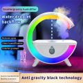 Anti- Air Humidifier 350ml with Bluetooth 5.0 Speaker RGB for Home Office Humidifier Small Humidifier for Indoor Bedroom Living Room Desk Office Bluetooth Speaker.