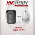 Hikvision Full Color Camera DS-2CE16D0T-LPFS 2MP Dual Light Full Color Audio Fixed Mini Camera 25 m IR distance 2.8 mm, 3.6 mm fixed focal lens 1080p. 