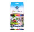 Doms C3 Color pencil Big size of 12 pcs.