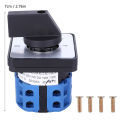 5-Position Universal Rotary Cam Changeover Switch CA10 0-1-2-3-4. 