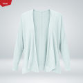 Womens Lightweight Open Front Soft Knit Cardigan From Levin.