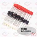 20Pcs- Diode SB540 40V 5A Schottky Barrier Rectifier Diode SB 540 Silicon Junction Axial Diode DO-27 Through Hole Mount Package. 