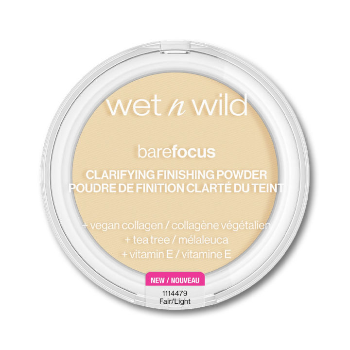 wet n wild  BARE FOCUS CLARIFYING FINISHING POWDER FAIR-LIGHT