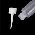 （New）2pc 50ml Empty Dropper queezable Liquid Bottle Platic Drop Bottle Needle. 