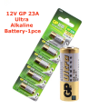 Wireless Door Bell battery 12V GP 23A Ultra Alkaline Battery-1pce.