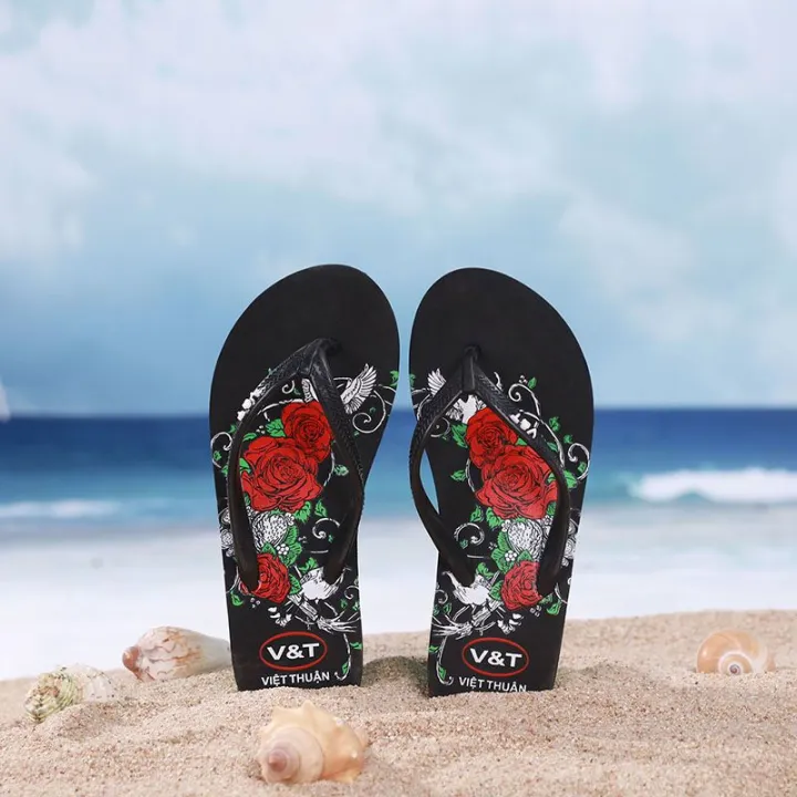 Vietnam%20Yueshun%20High%20Heel%20Platform%20Flip%20Flops%20Women's%20Summer%20Non%20Slip%20Outdoor%20Fashion%20Wedge%20Outer%20Wear%20Flip-Flops%20Beach%20Sandals%20-%20Image%206