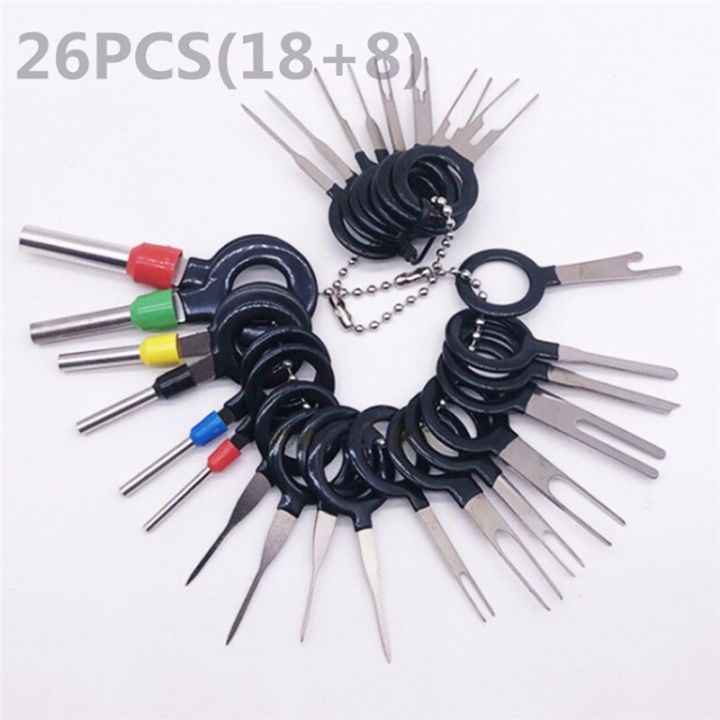 【DATA FROG Global MALL】(New) 26/36PCs car electrical wiring crimp terminal tool kit pin connector puller hand tools set