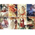 8 Pcs/Set Anime Heaven Official's Blessing Paper Poster Tian Guan Ci Fu Anime Wall Stickers Wallpaper Fans Collection Gift.