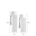 800ml/600ml Large Capacity Sports Fruit Lemon Juice Drinking Bottle Infuser Clear Portable Plastic Water Bottle.