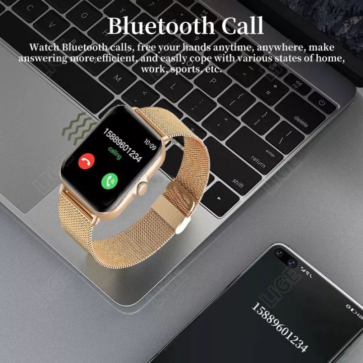 LIGE%20Y13%20UNISEX%20Full%20Touch%20Sport%20Smart%20Watch%20%20Heart%20Rate%20Fitness%20Tracker%20Bluetooth%20call%20Smartwatch%20wristwatch%20For%20Android%20Smartwatch%20-%20Image%207