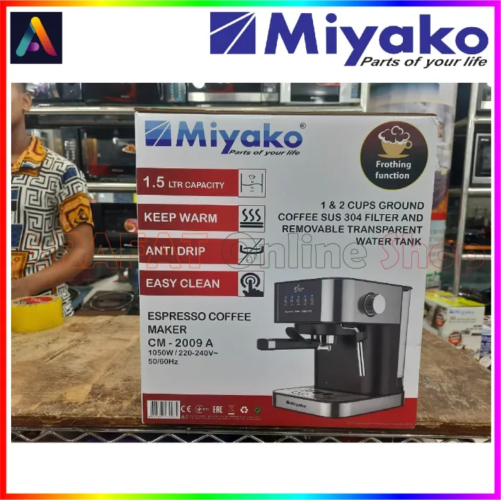 Miyako%20Electric%20Espresso%20Coffee%20Machine%20%7C%20Miyako%20Electric%20Espresso%20Coffee%20Maker%20%7C%20Model%20:%20CM-2009A%20-%20Image%202