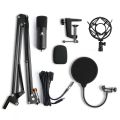 Maono AU-A03 Condenser Microphone Kit Podcast Mic with Boom Arm. 