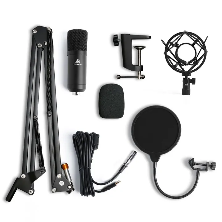 Maono%20AU-A03%20Condenser%20Microphone%20Kit%20Podcast%20Mic%20with%20Boom%20Arm%20-%20Image%204