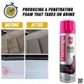 Flamingo Multi-Purpose Foam Cleaner with Brush– 650 ml, Dry Wash Foam Cleaner Spray. 