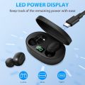 TIMACK® E6S TRUE WIRELESS HEADSET 5.3 TWS Wireless Earbuds Bluetooth Earphone Control Sport Headset Waterproof Microphone Music Headphones Work On All Smartphone.