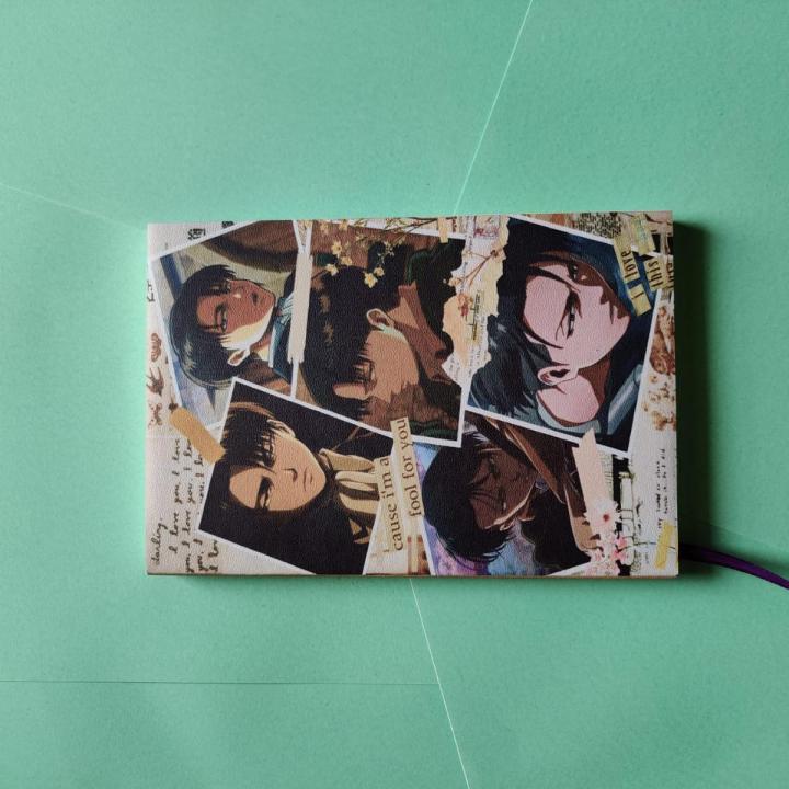 Anime Based Medium Notebook (7.9"*5.4" A5 Size) - Notebook/Sketchbook/Sketchpad For Drawing, Sketching, Writing With Classic Look - Magic Book