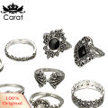 Carat 15-Piece Carat Women's Ring - Bohemian Style Open Ring. 