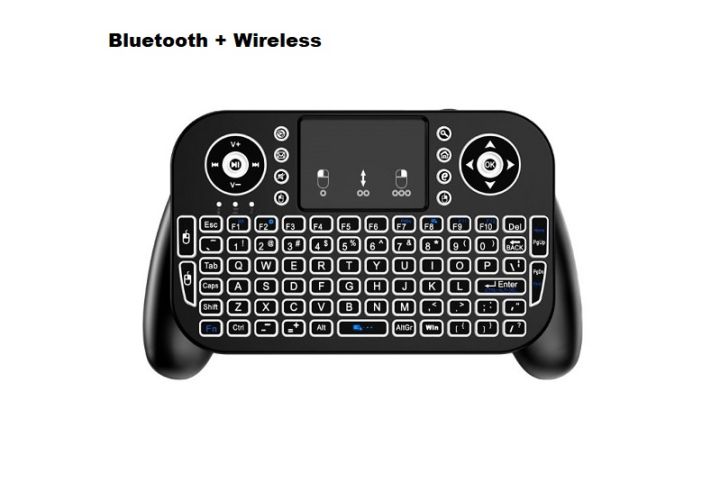 V8 Mini Wireless Keyboard Dual Mode Bluetooth And Wireless Rechargable