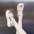 Women's Thick-Soled Roman Shoes Summer42plus Size2023New Soft Bottom32Small Size33Beach Shoes Student Flat Sandals Women. 