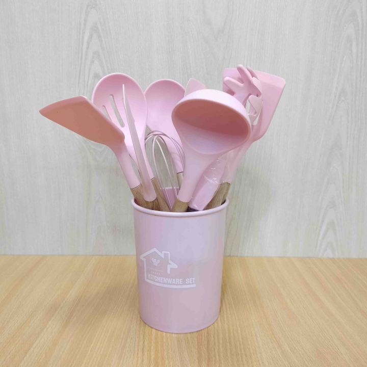 12pcs%20Wooden%20Silicone%20Kitchen%20Utensil%20Nonstick%20-%20Image%208