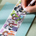 Panda Online Special Oil And Paper Tape, Sweet Little Things Series, Hand-painted Cute Characters, Hand Tent Materials, Decorative Stickers.