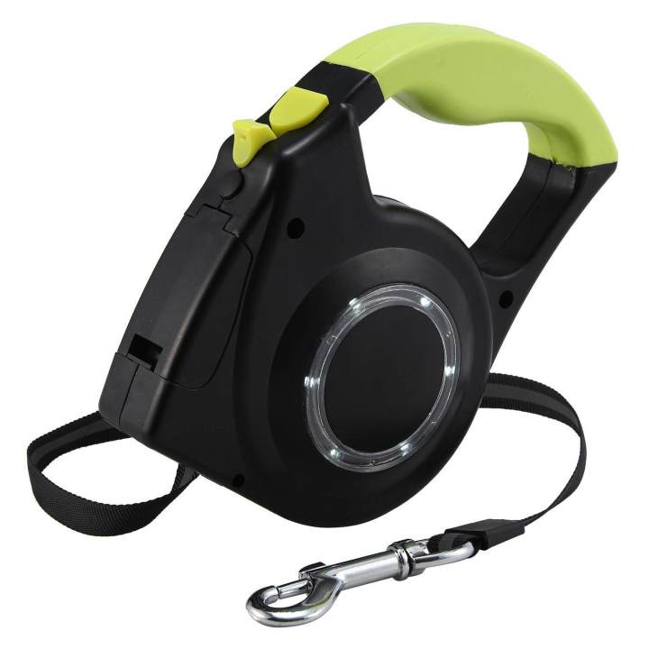 The New Walking Pet LED Lighting Reflective Automatic Retractable Rope